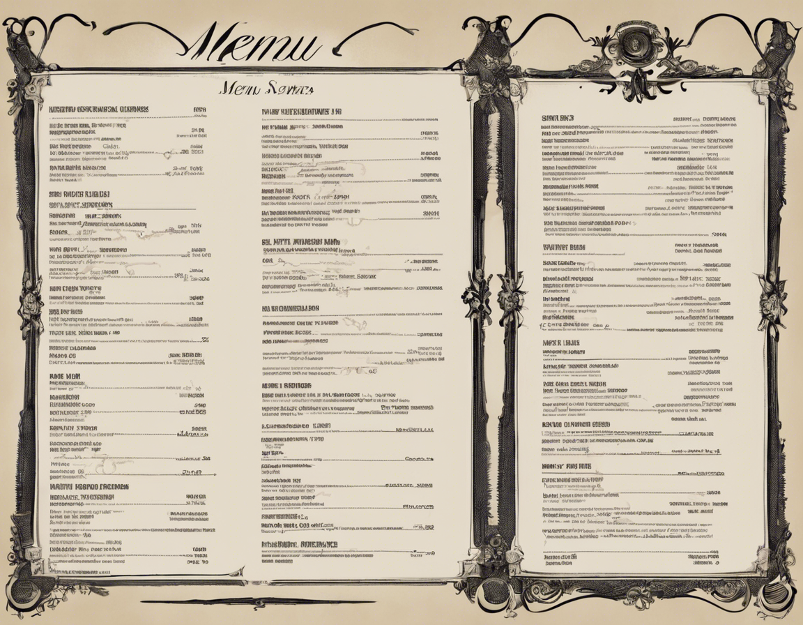Explore the Diverse Menu Options Offered at Suite 443 in Less Than 50 Characters!