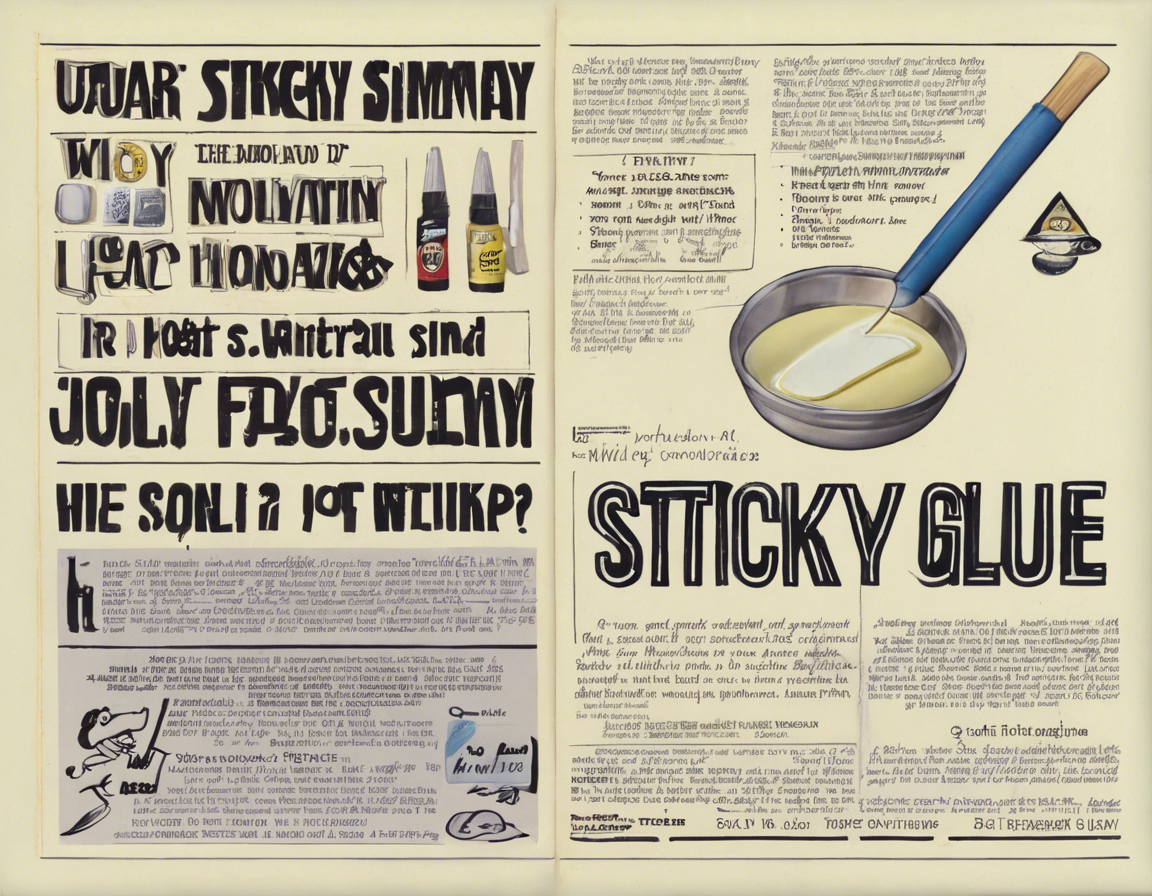 Unlocking the Power of Sticky Glue: Tips and Tricks