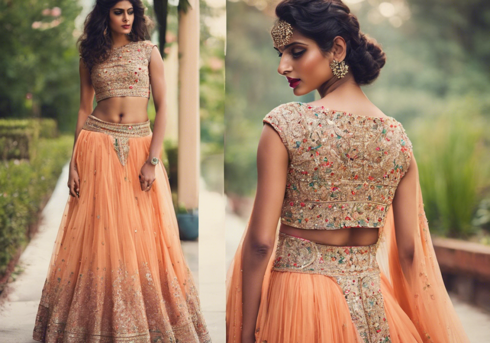 Crop Top Lehenga: The Perfect Fusion of Traditional and Modern Styles