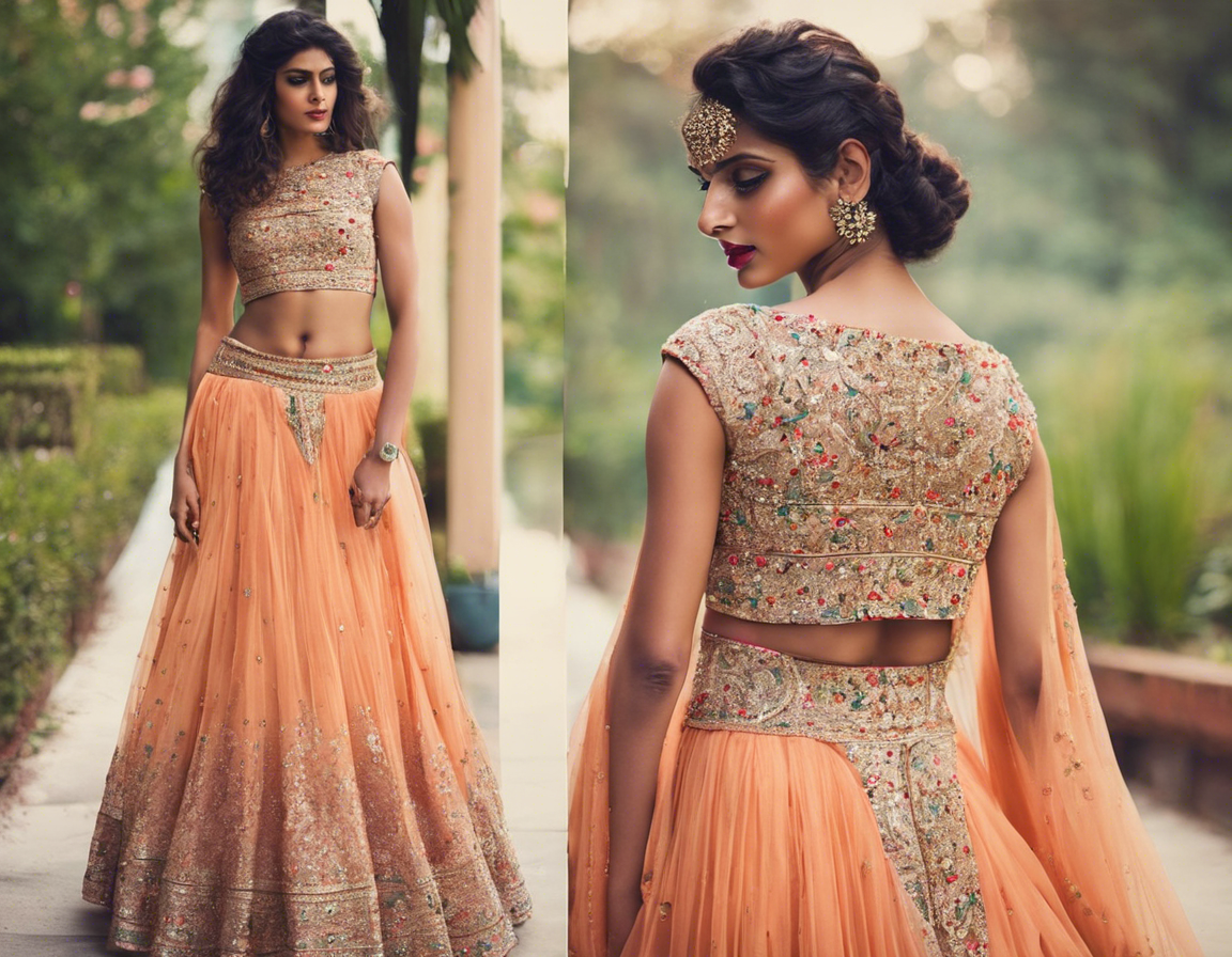 Crop Top Lehenga: The Perfect Fusion of Traditional and Modern Styles