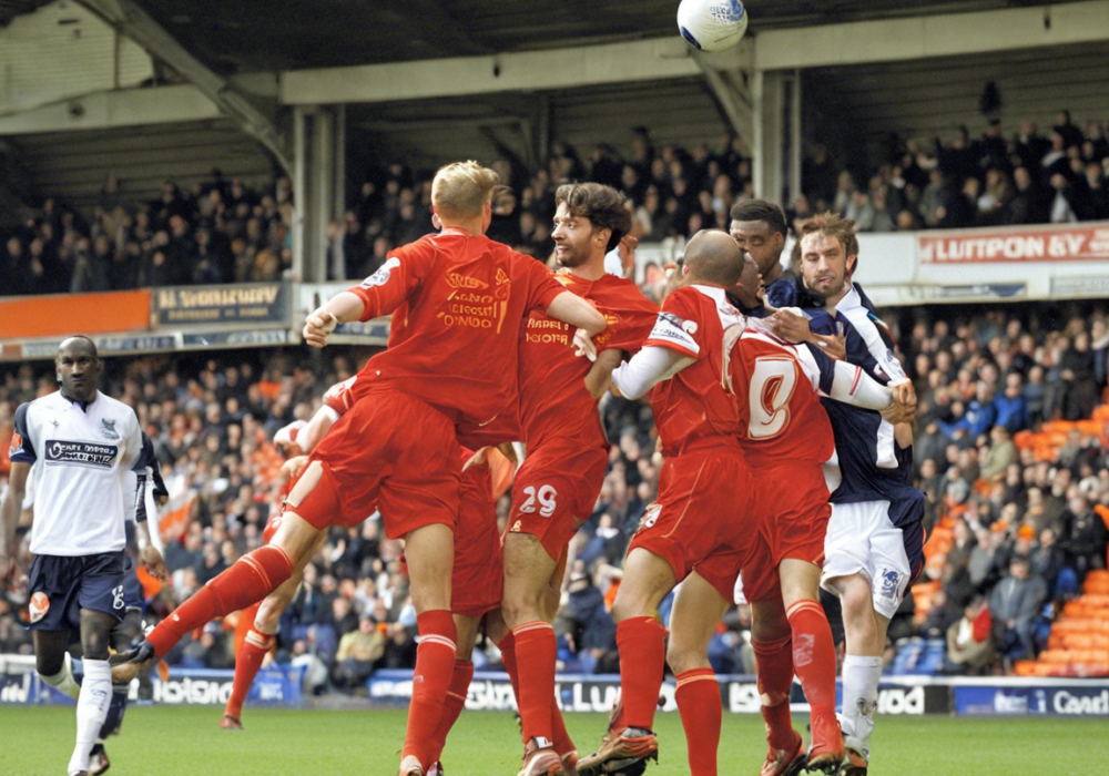 The Luton Town Vs Liverpool F.C. Match Timeline