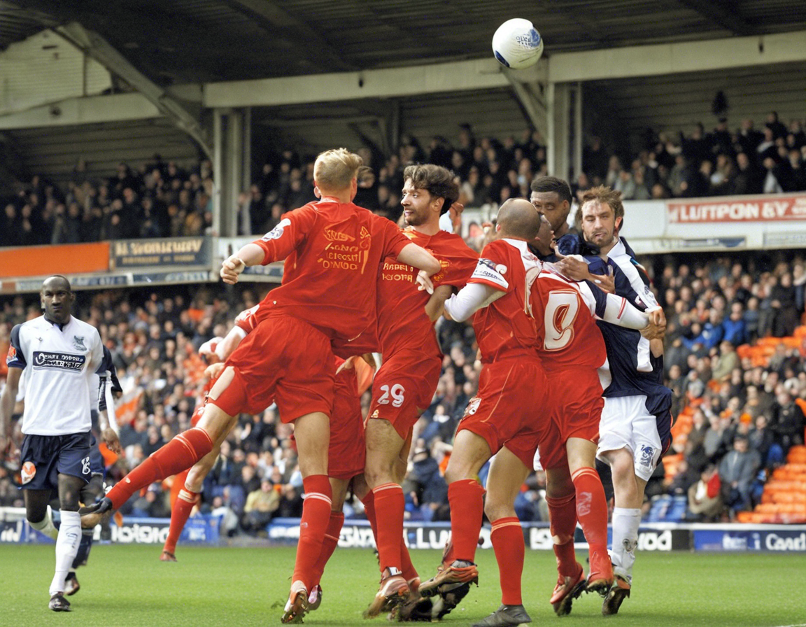 The Luton Town Vs Liverpool F.C. Match Timeline